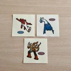 ポケモン パン デコキャラシール ラティアス ラティオス メガバシャーモ