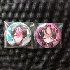 シクフォニ SIXFONIA LAN缶バッジ 2個セット