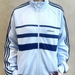 adidas アディダス トラックジャケット ブルー S 中国のサムネイル
