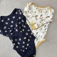ベビー肌着 2枚セット　くまのプーさん