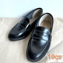卒業 入学◎ローファー 黒 19cm フォーマル シューズ 靴 発表会 卒園式