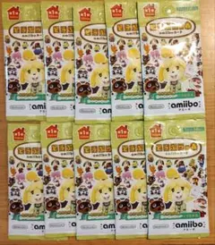 新品未開封 amiiboカード 10パック どうぶつの森 第1弾