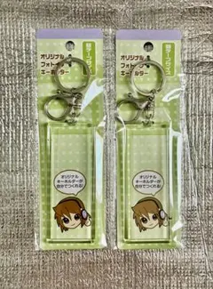 オリジナルフォトインキーホルダー　銀テープサイズ　2個セットのサムネイル
