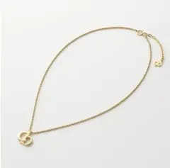 Vintage Dior CDロゴ ネックレス ゴールドのサムネイル