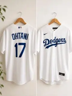 【未使用に近い】NIKE 大谷翔平 ドジャース ユニフォーム 17 Mサイズのサムネイル