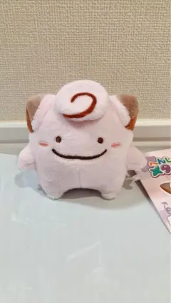 へんしん！メタモン　ぬいぐるみマスコット　ピッピ　タグ付きのサムネイル