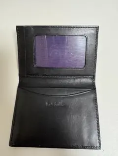 Paul Smith 黒 レザー パスケース 定期入れ