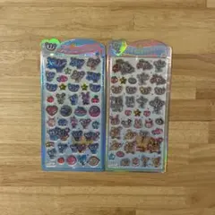 【正規品】うるちゅるポップシール　エンジェルブルー　2枚セット