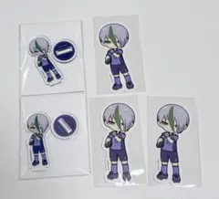 ブルーロック100均 セリア ダイソー アクリルスタンド ステッカー　乙夜