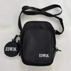 EDWIN ブラック ショルダーバッグのサムネイル