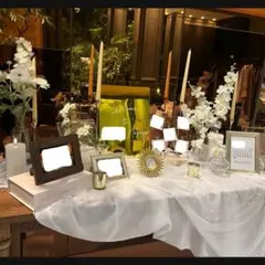 結婚式　ウェルカムスペース　受付9点セット