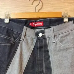 Supreme ストライプ バギージーンズ リジッドインディゴのサムネイル