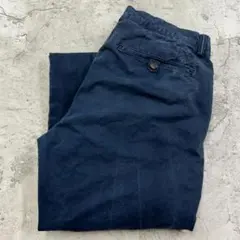 愛*希様 ラルフローレン　刺繍　ワンポイント　ポロチノ　チノパン　古着　ネイビー