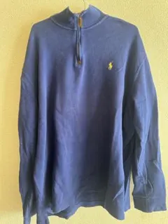 Polo by Ralph Lauren ハーフジップ ネイビー XL