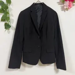 【COMME CA ISM】コムサイズム ジャケット S ブラック ビジネス