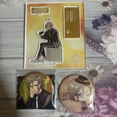 A3 エースリー 摂津万里 Blooming Live 缶バッジ アクスタ