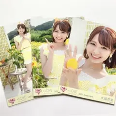 ＝LOVE イコラブ　生写真　3種コンプ　ウィークエンドシトロン歌唱　大場花菜