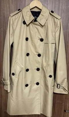 【coach コーチ】ベージュ ダブルブレスト トレンチコート　Mサイズ相当
