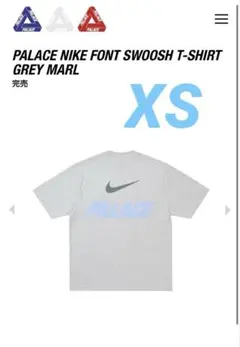 26ss palace NIKE tee tシャツ 刺繍 XS - メルカリ