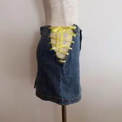 【ANAP／アナップ】デニムタイトスカート ミニ