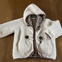 ダッフルコート チェック 110 120