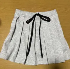 プリーツミニスカート　インパン付き