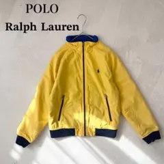 【ポロラルフローレン】フルジップジャンパー（150）ブルゾン ロゴ 裏フリース