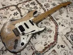 FERNANDES STRATOCASTER レア レリック加工ギター 中古 - メルカリ