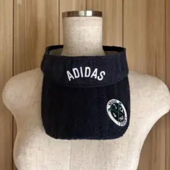 adidas ネイビー バイザー　ゴルフ