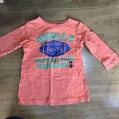 ミキハウス　DOUBLE.B フットボールTシャツ 120