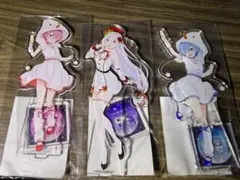 リゼロ アクリルスタンド White Winter エミリア ラム レム 3点