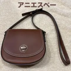 agnes b. アニエスベー ショルダーバッグ ブラウン