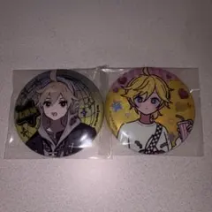 鏡音レン 缶バッジ ミクカル　39culture RETRO POP
