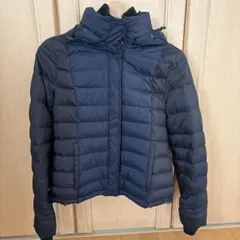 theory UNIQLO ダウンジャケット フード バイカラー