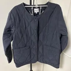 Anne's pocket ネイビー キルティングジャケット M