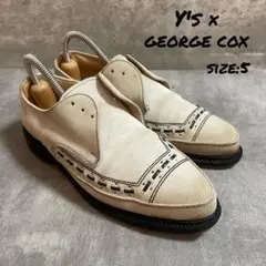 Y's × GEORGE COX ギブソン ドレスシューズ スウェード サイズ5のサムネイル