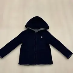 Ralph Lauren リバーシブル　ネイビー カーディガン