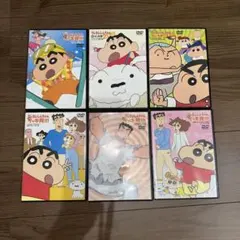クレヨンしんちゃん　DVD 6本セット