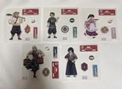 鬼滅の刃 ピザーラコラボ アクリルスタンド 5個セット まとめ売り
