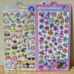 ボンボンドロップ風シール 硬いシール 2枚セット