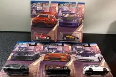 HW テーマオートモーティブ アソート コンパクト・キングス 5台セット