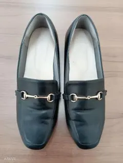 美品　Oriental Traffic 黒ローファー 低ヒール ビジネス　靴