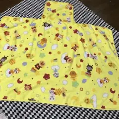 アンパンマンフード付きバスタオル　湯上がり　水遊び　お昼寝タオルケット