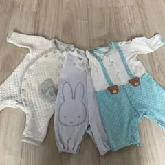 ロンパース ブランシェス・ミキハウス・ミッフィーのセット