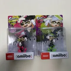amiiboスプラトゥーン　ホタル アオリ　セット