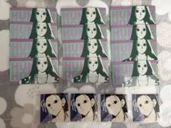 ハンターハンター　イルミ　コレクションカード　スクエアステッカー