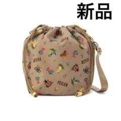 新品・未使用】フェイラー ハイジ キャンバスショルダーバッグ - メルカリ