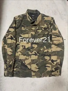 【Forever 21】カモフラージュ ミリタリージャケットのサムネイル