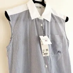 JW ANDERSON ストライプ ノースリーブ シャツ M