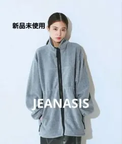 ジーナシス☆JEANASIS フリースZIPチュニック